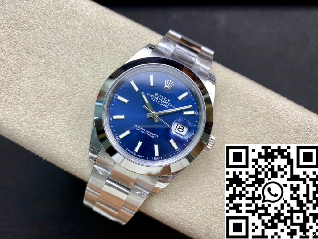 Factory Blue M126300-0001 Datejust 755 Dial VS Rolex Versatile 0801